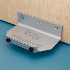 stepnpull the foot handle silver product image for standard doors